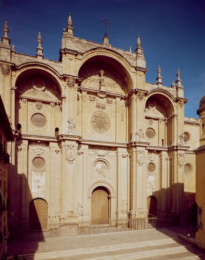 Ansicht der Fassade, fertiggestellt 1667 von Alonso Cano